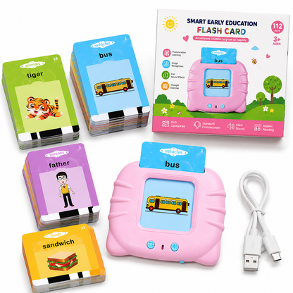 Talking Flash Cards for Kids | 112 Educational Learning Cards