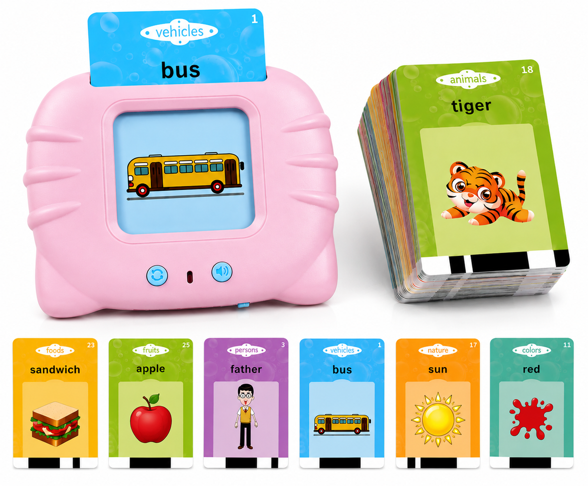 Talking Flash Cards for Kids | 112 Educational Learning Cards