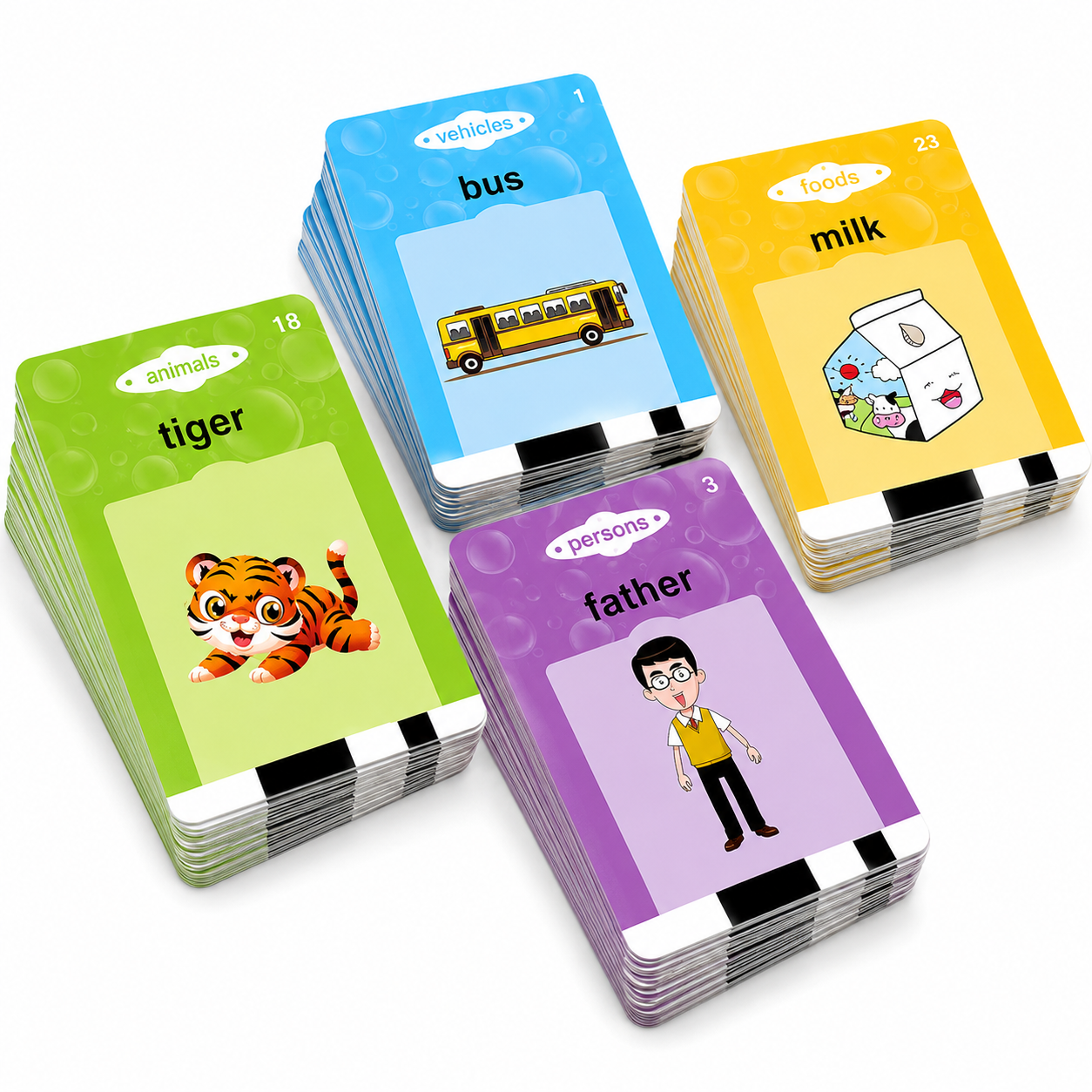 Talking Flash Cards for Kids | 112 Educational Learning Cards