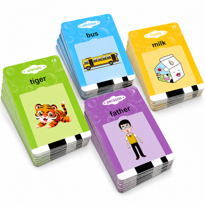 Talking Flash Cards for Kids | 112 Educational Learning Cards