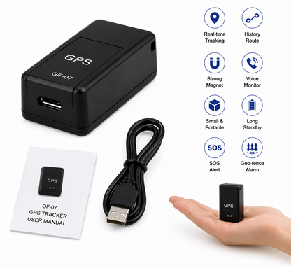 Mini GPS Vehicle Tracker | Compact Magnetic GPS Locator
